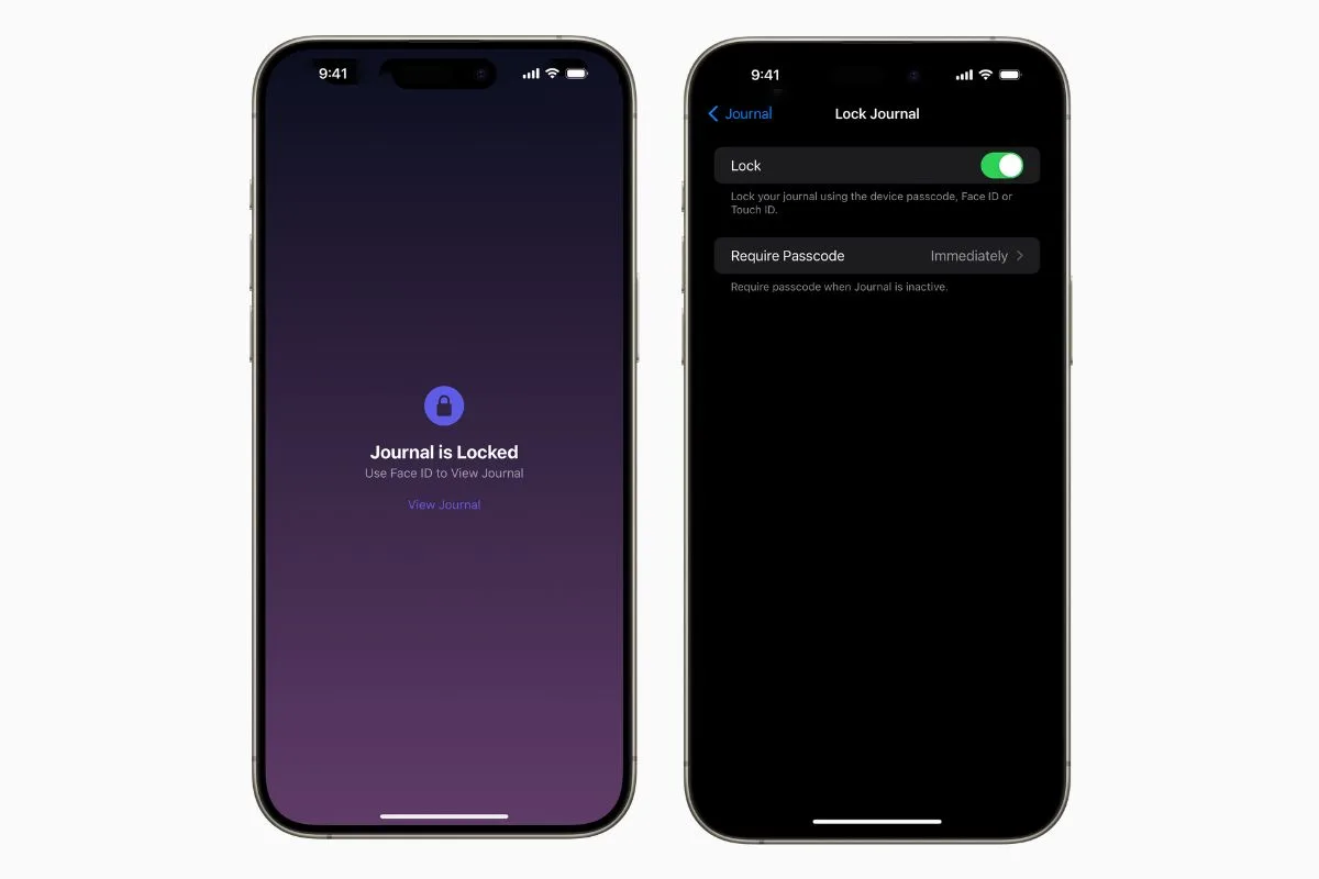 How to lock the Journal app on iPhone with Face IDTouch ID The Apple Post jpg