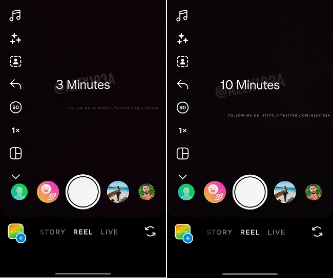 Instagram Reels longer clips