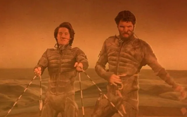 Scientists built real-life “stillsuit” to recycle astronaut urine on space walks 6 In David Lynch's 1984 film, <em>Dune</em>, the stillsuits were organic and very form-fitting.