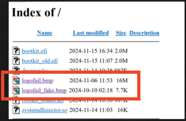 Malicious image files