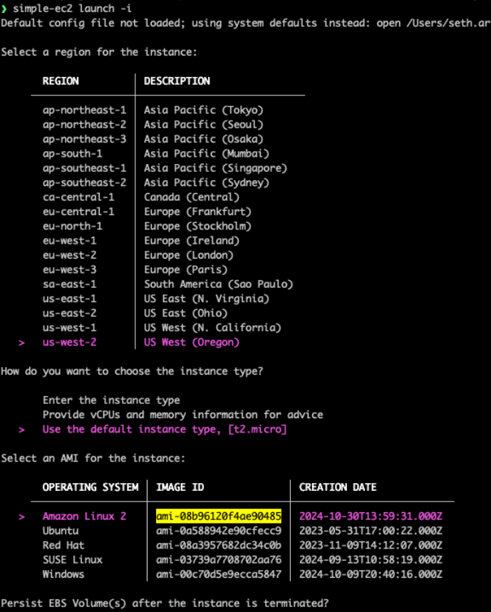 whoAMI attacks give hackers code execution on Amazon EC2 instances 6 Demonstrating the retrieval of a malicious instead of a trusted AMI