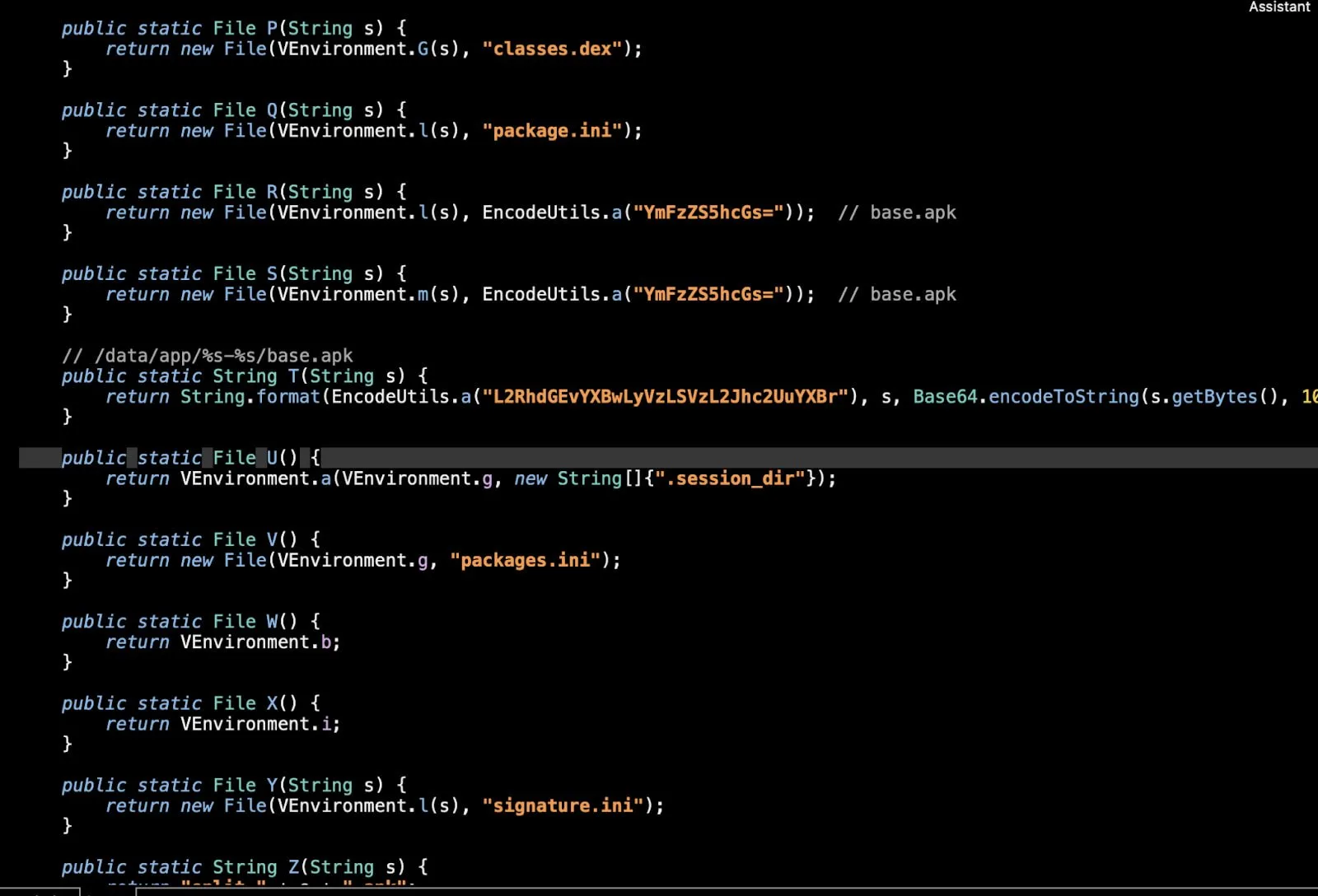Godfather Android malware now uses virtualization to hijack banking apps 6 Creating the virtualized environment