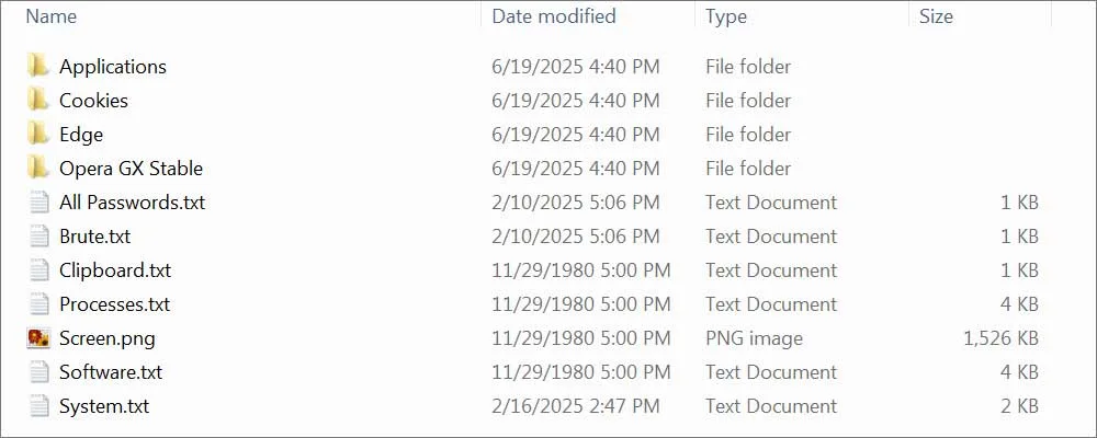 No, the 16 billion credentials leak is not a new data breach 6 Example infostealer log