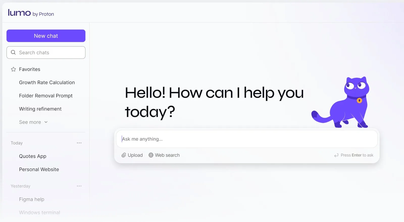 Proton launches privacy-respecting encrypted AI assistant Lumo 6 Lumo main