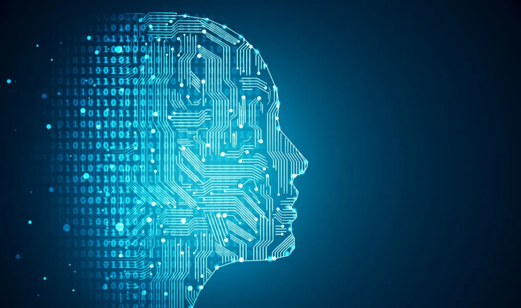 artificial intelligence face header