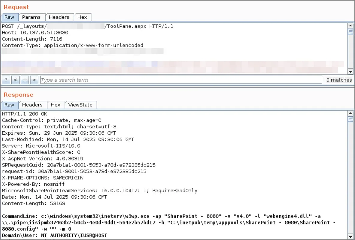 Microsoft SharePoint zero-day exploited in RCE attacks, no patch available 6 Demonstration of the created Microsoft SharePoint ToolShell exploit