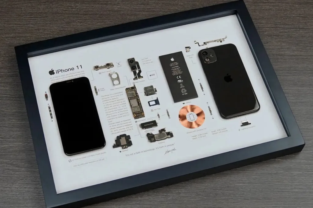 GRID Studio iPhone 11 Teardown Frame — The Apple Post
