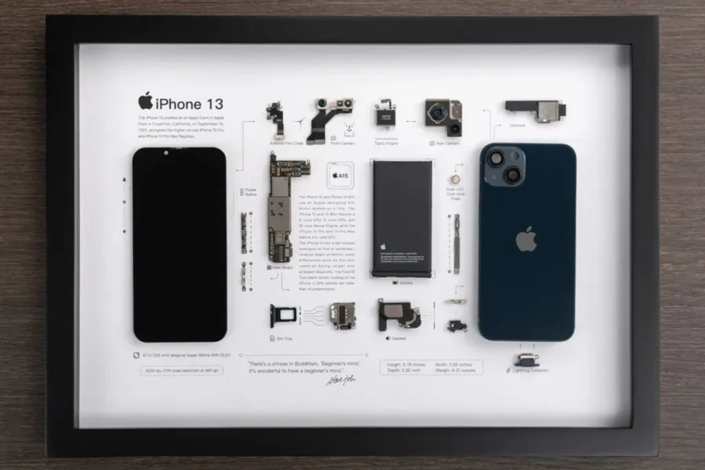 GRID Studio iPhone 13 Disassembled Frame — The Apple Post