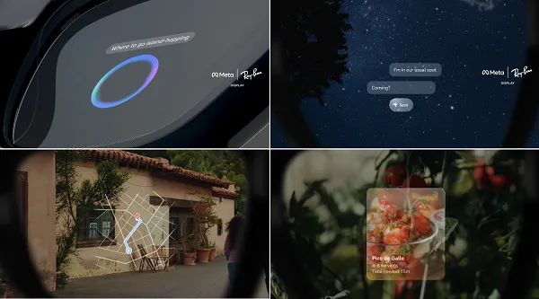 Meta AI glasses preview