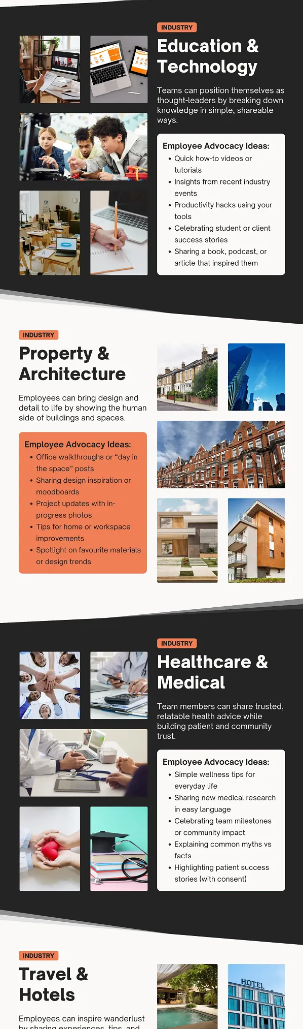 Employee sharing ideas