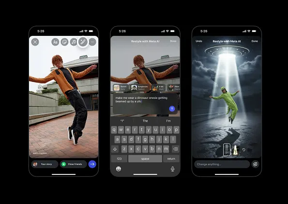Instagram Introduces Assistive AI for Visual Creation 7 Instagram Restyle