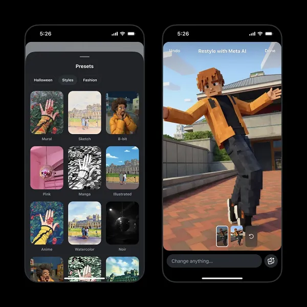 Instagram Introduces Assistive AI for Visual Creation 9 Instagram Restyle